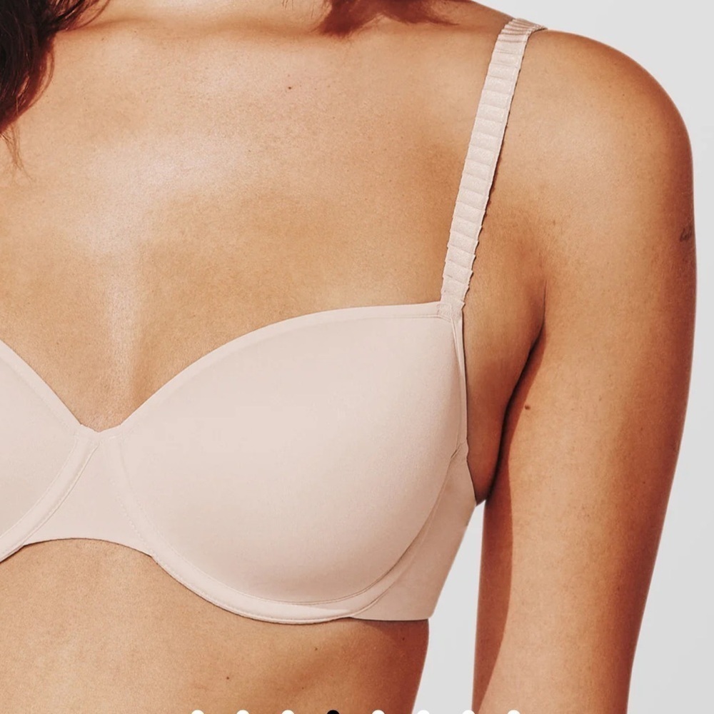 ThirdLove 24/7 Classic T-Shirt Bra Sz. 32C in Soft Pink - Picture 4 of 12